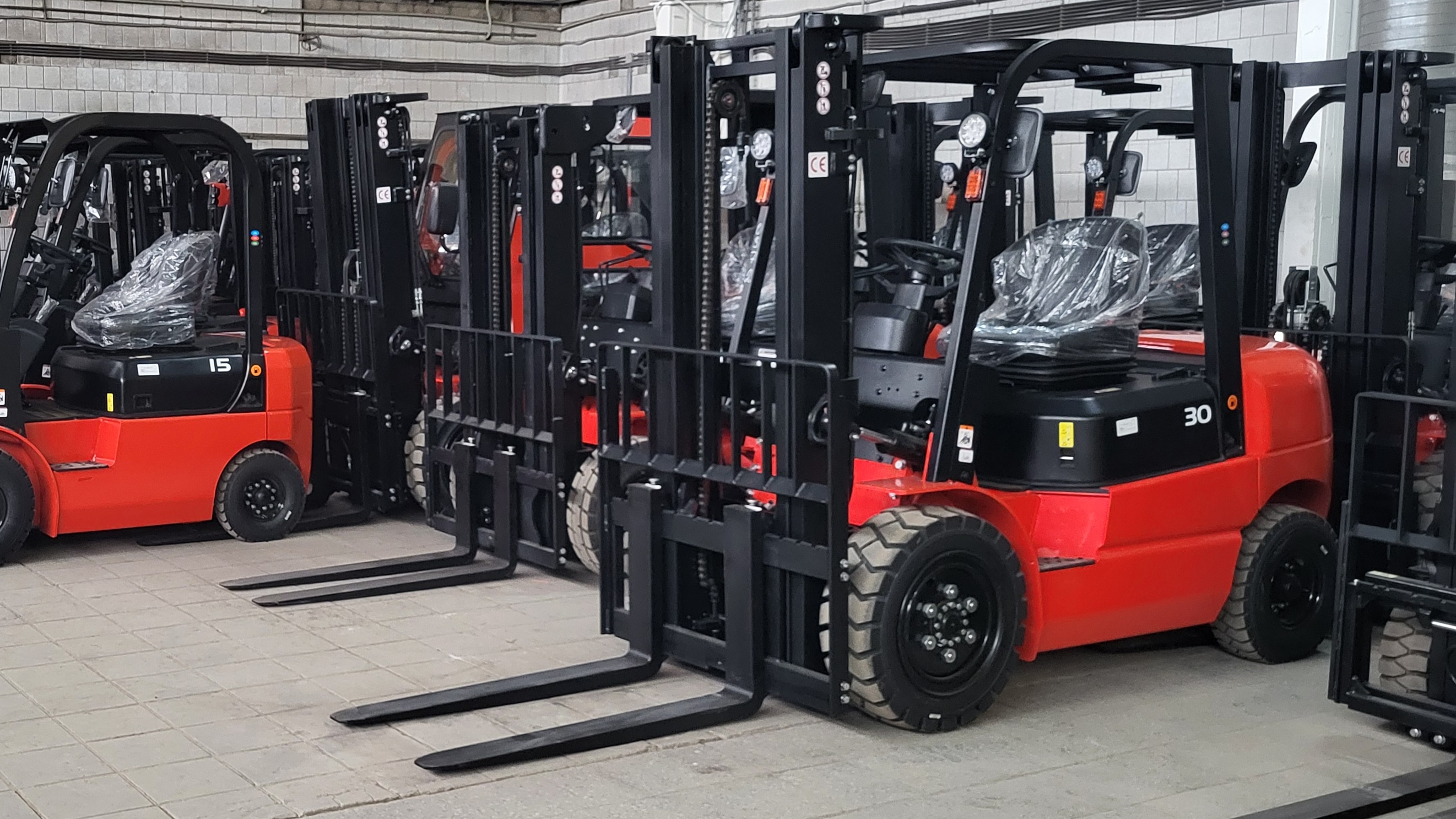 Тест-драйв складской техники на нашем складе в Обнинске